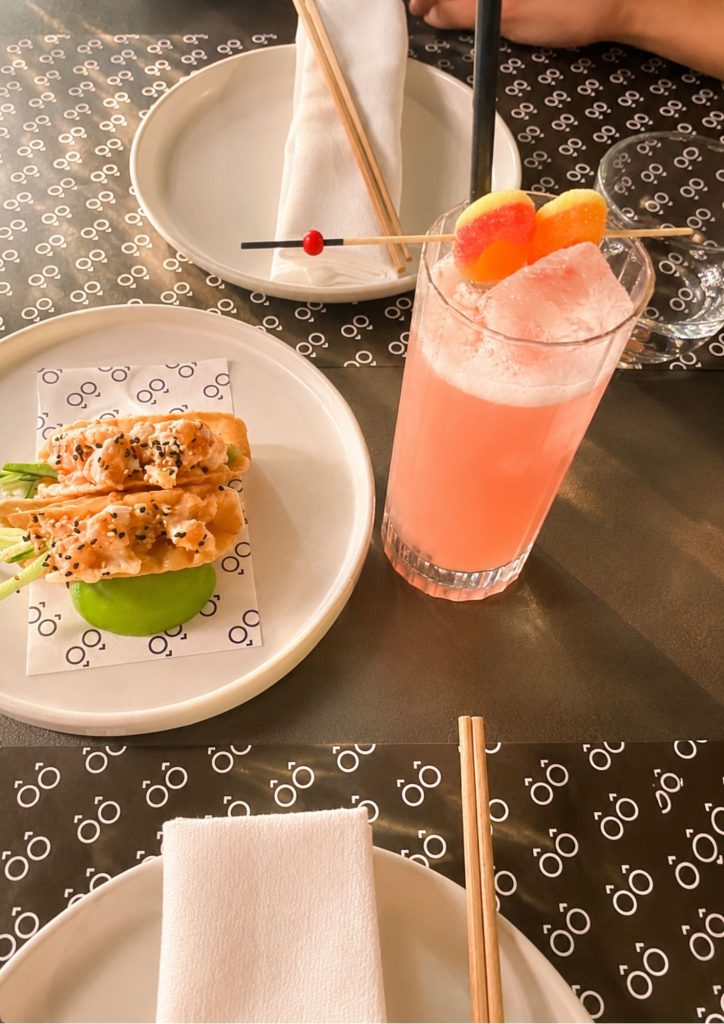 Sushi and a cocktail at Honto in Fortitude Valley, Brisbane